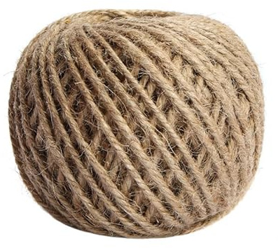 WinAimer Premium Natural Jute Twine String for Crafts, Gift Wrapping & Gardening, Plant Ties for Cucumber Trellis