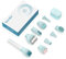 10-in-1 Microneedle Rolling System, Face Microneedling Roller, Derma Roller Kit for Massage Roller Acne Scars Anti Wrinkles