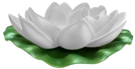 Luces flotantes solares para estanques – Lámparas LED impermeables para jardín con diseño floral | Iluminación para piscinas, lagos, patios, fuentes, paisajismo, decoración nocturna para bodas,