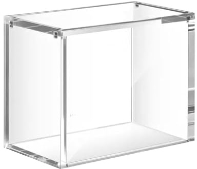 YNPQTDS Vitrine Transparente, boîte de Booster, boîte de Protection magnétique, bacs Anti-poussière pour Cartes, Figurine, , Maison, Salon, musée, comptoir, Parfum, Salle d'étude, Placard