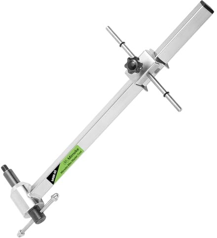 Mimoke Profi Edelstahl Fahrrad Schaltauge Alignment Werkzeug Gauge – Präzises Richtwerkzeug für Fahrradreparatur und Wartung