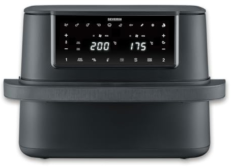 SEVERIN Heißluftfritteuse Black Line „Flex“ FR 2490