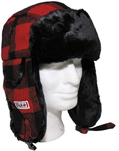 Fox Outdoor Herren Fliegermütze-10033i FliegerMütze, Rot, XL EU