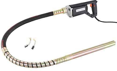 Arebos Vibrador de hormigón | Aguja vibrante electrica | Vibrador de construcción eléctrico | 580W | longitud de varilla vibratoria de 1,5m | para concreto