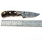 PAL 2000 coltelli damasco – Coltello da cucina realizzato a mano in acciaio damasco – Mini coltello da cucina con guaina 9732