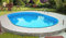 Poolprofi Stahlwandbecken Rhodos oval 3,20m x 6,00m x 1,50m Einzelbecken Folie 0,6mm mosaik