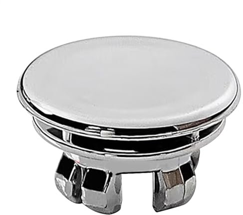 Anneau de trop-plein de base - 22-24 mm - Couvercle de trou encastré robuste - Protection contre les débordements à double couche - Anneau de trop-plein pour lavabo rond - Pour amateurs de longue