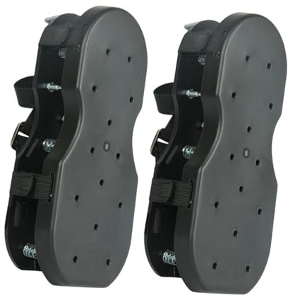 Scarpe aeratore del prato, aeratore di,Scarpe aerate con fondo a spillo | Strumenti da giardino a regolabili, sandali pre-assemblati rivetti, forniture per la cura del giardinaggio per