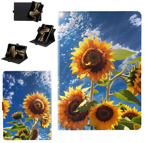 Custodia Compatibile per Amazon Fire HD 8 2024 8.0-pollici Tablet Cover Custodia Case [Funzione di rotazione a 360 gradi][Protezione rinforzata dei bordi contro le cadute] XRQK