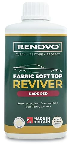 Renovo International 500ml Soft Top Reviver Dark Red/Burgundy