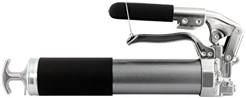 BLUREA Einhandfettpresse mit Zweihand-Funktion 420 bar, für alle 400g Fettkartuschen, M10 Gewinde, Entlüftungsventil und Füllnippel