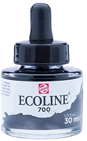 Ecoline Acuarela Líquida Botella 30 ml Negro 700 (11257001)