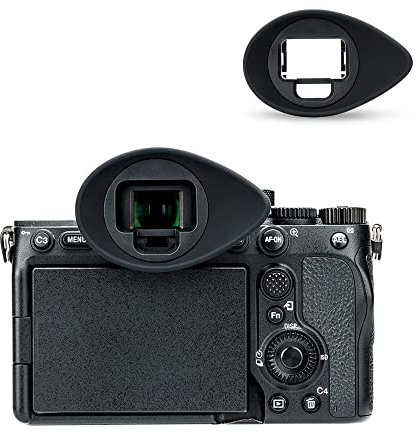 JJC Kamera Augenmuschel Okular Sucher Schutz für Sony Alpha 7 IV Alpha 7S III Alpha 1, ersetzt Sony FDA-EP19 Okularbecher