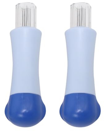 NyxSeat 2 aghi per feltro di lana, set di aghi multifunzionali, adatti per ricami fai da te, artigianato, ecc. (blu)