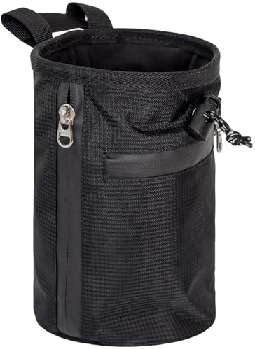 UncleS Bolsa De Tiza para Escalada En Roca Polvo De Talco Bolsas para Levantamiento De Pesas Impermeable Antideslizante Bolsa De Magnesia para Escalada En Roca