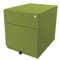 BISLEY Rollcontainer Note mit Griffleiste, 1 Universalschublade, 1 HR-Schublade, Metall, 604 Grün, 56.5 x 42 x 49.5 cm