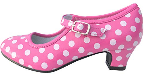 La Senorita Spanska Flamenco skor, ROSA, 24 EU