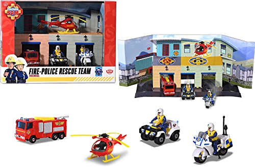 Dickie Toys Sam Fire Rescue Team Set