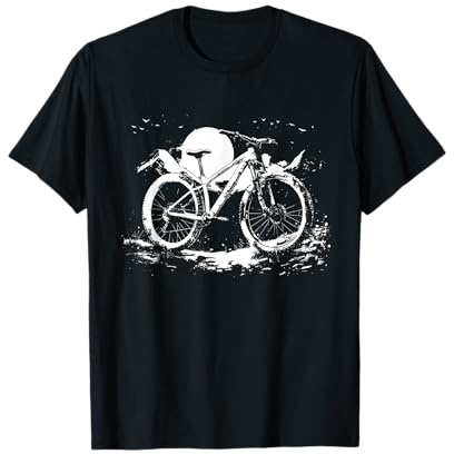 Bicicleta de montaña Dibujo Ciclismo BTT Camiseta