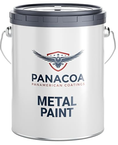 PANACOA Metallschutzlack 3in1 Metalllack Metallfarbe Rostschutzfarbe l Anthrazitgrau 2,5L