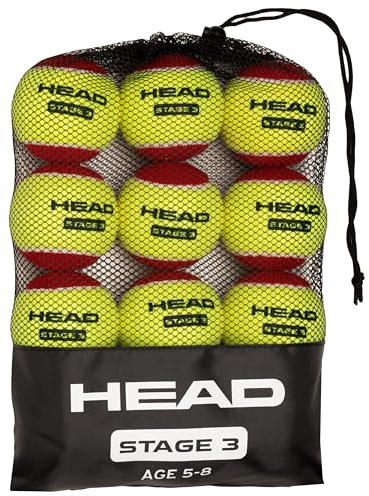 HEAD Stage 3 Red Tennis Ball (12 Pack)