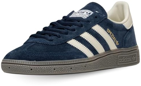 adidas Originals Handball Spezial Mens Sneakers, Night Indigo/Cream White/White, 13.5