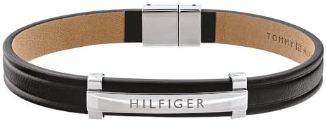 Tommy Hilfiger Jewelry Armband für Herren aus Leder Schwarze Farbe - 2790161