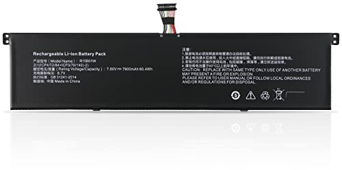 R15B01W Laptop Batteria per Xiaomi Mi Notebook Pro 15.6-inch GTX Timi TM1701 MX150 MX250 MX350 i3-8130U i5-8250U i5-10210U i7-8550U i7-10510U 128GB 256GB 512GB 1TB Notebook Battery 60.4WH 7900mAh