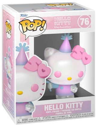 Funko Hello Kitty Hello Kitty (50th Anniversary) Vinyl Figur 76 Unisex Pop! Multicolor