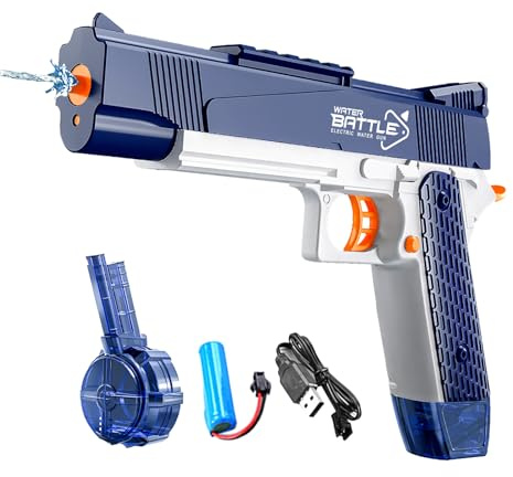 Snowall Electric Water Gun with Long Range,Automatic Squirt Gun for Kids and Adults, Long Distance Water Pistol for Pool Beach Outdoor Play
