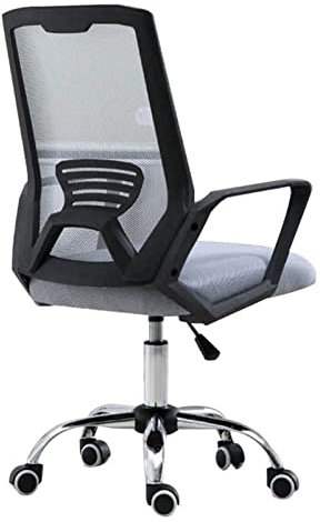 LiChA Bürostuhl, Computerstuhl, Drehstuhl, Bürostuhl, Schreibtischstuhl, Konferenzstuhl, Netzrücken, Spielstuhl, Arbeitsstuhl, Stuhl (Farbe: Grau)