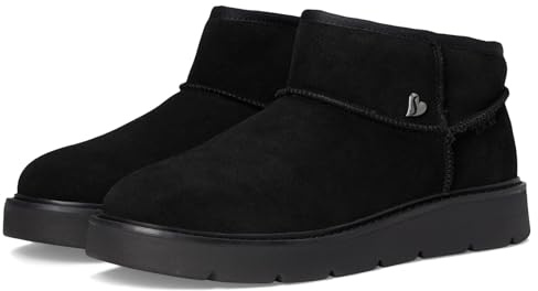 Skechers Donna Keepsakes Cozy Cozy Mini Slip-in ALLENATRICE, Black Suede Wool, 39 EU