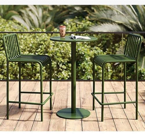 Ensemble de salle à manger de jardin moderne en aluminium pour 4 personnes – Meubles de patio élégants avec table et chaises, parfaits pour balcon, terrasse et espaces de jardin