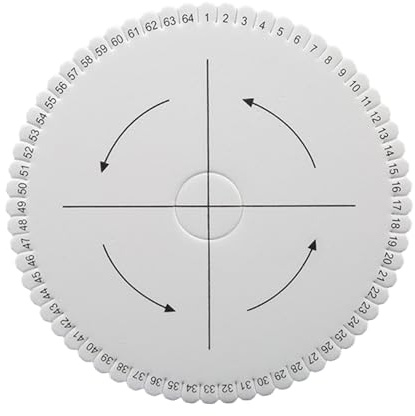 1PCS Kumihimo Disks Foam Braiding Disk Macrame Braided Plate Handmade Weaving Disk Plate DIY Materials Sewing Tools for Making Flat Braids Friendship Bracelets