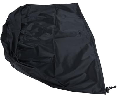 Hamwesh Cubierta Redonda para Parrilla, Cubierta para Parrilla de Poliéster para Barbacoa con Diseño a Prueba de Lluvia, a Prueba de Viento, Fácil de Limpiar para Parrillas Eléctricas Exteriores e