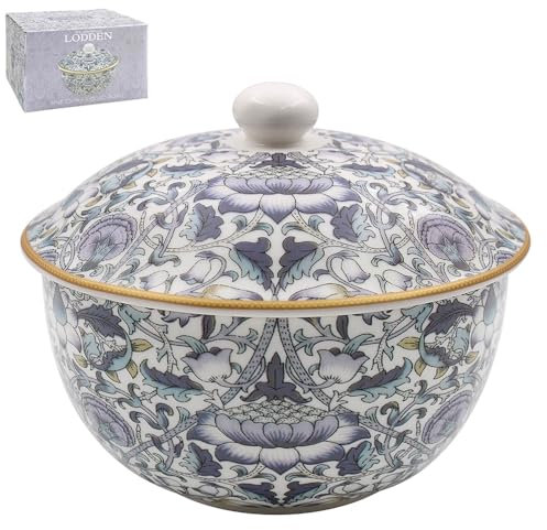 lesser and pavey Ceramic Bowl with Lid | Lodden Design | 1 Pc
