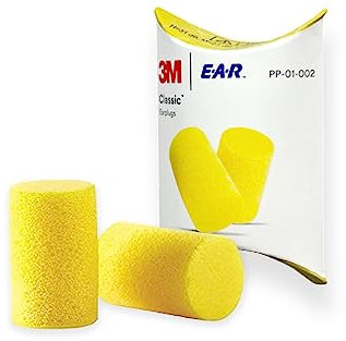 Dpm tapes - Earplugs - Tappi per le Orecchie per ogni uso quotidiano in schiuma – Per Dormire, Lavorare, Russare, Forare, Studiare, Smerigliare, Lavorare, Levigare, Saldare, Gialli (20 Paia)