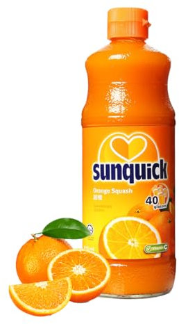 Sunquick Real Fruit Concentrate Juicer - Fruity Refreshment (Orange, 1 Bottle)