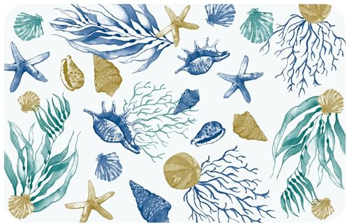 d-c-fix manteles individuales Rio Odeta - lavables antimanchas plastico PVC - tapetes para mesa salvamanteles bajoplatos mantelitos - 29 cm x 44 cm rectangular