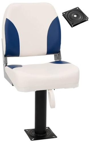 vidaXL Bootssitz mit Podest 360° Drehbar