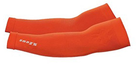 Zeus Sport armskydd ärmar för basket volleyboll tennis cykling fotboll, unisex vuxen, ARANCIO