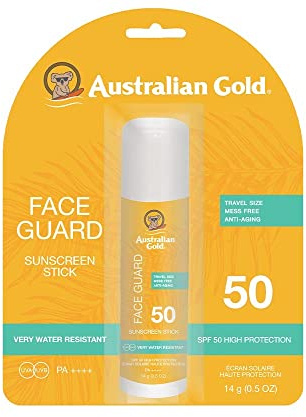 Australian Gold Face Guard Stick SPF50 Cocoa Dreams, Blanc, 14 g