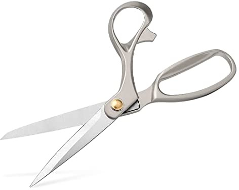 Sysax Professionell Skräddarsax i Rostfritt Stål för Hantverk (21 cm Silver)