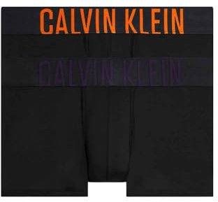 Calvin Klein Homme Lot de 2 Boxershorts Low Rise Caleçons Stretch, Gris (B- Carrot, Mysterioso Logos), S