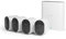 Arlo Pro 5 WLAN Überwachungskamera aussen, 2K UHD, 3er Set Schwarz (2) - Weiß (1), Verbesserte Farbnachtsicht, 160° Blickwinkel, 2-Wege Audio, mit Secure Plan Testzeitraum
