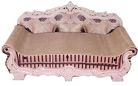 MagiDeal Tapis à Gratter pour Chat, Grattoir pour Canapé, 50x24x24cm, Planche à Gratter Robuste pour Chat