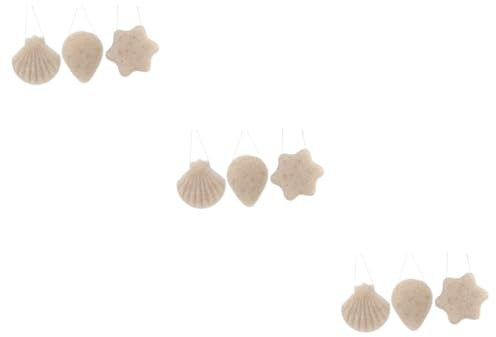 FRCOLOR 9stücke Konjak Gesichtsreinigungsschwämme Peeling Schwämme Für Sanfte Hautreinigung Wiederverwendbar Hautfreundlich Und Optimal Für Gesichtsreinigung