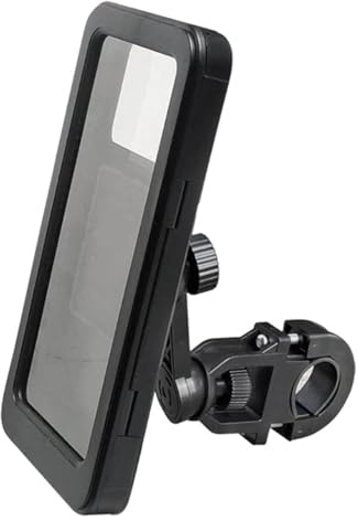Universell Cykelmotorcykel Smartphones Monteringsstyrklämma Fodral Med TPU-touch Vattentät Utomhus 360° Justerbar Motorcykel Navigering Fäste