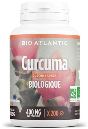 curcuma Bio 400 mg - 200 comprimés