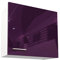 Berlioz Creations PRIMA PG6HPA Hängeschrank für Küche, 1 Dekortür in glänzender Auberginefarbe, 60 x 33,3 x 55,4 cm, 100 Prozent französische Herstellung